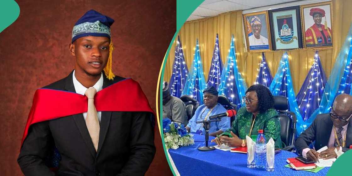 LASU unveils overall best-graduating student during the 27th convocation ceremony LASU unveils overall best-graduating student during the 27th convocation ceremony