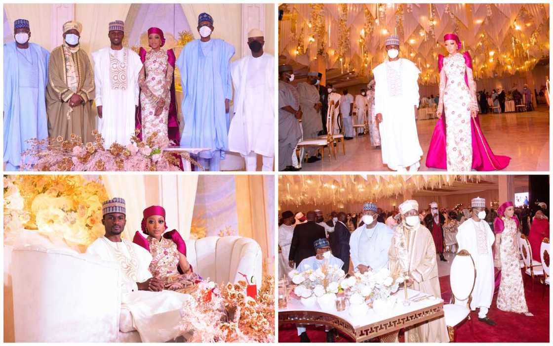 Hotunan shagalin 'Luncheon' na auren Yusuf Buhari da amaryarsa Zahra Bayero Hotunan shagalin 'Luncheon' na auren Yusuf Buhari da amaryarsa Zahra Bayero