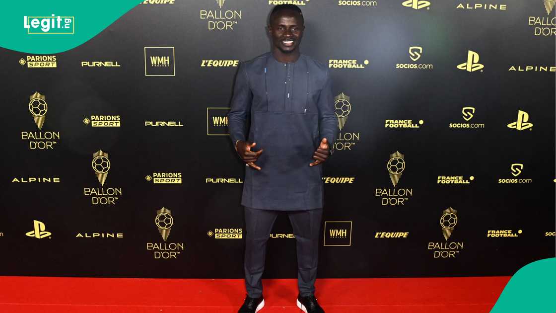 Sadio Mane, Ballon d'Or, Theatre du Chatelet, Paris, France.