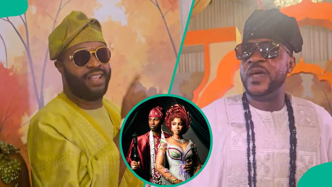 JP2025: Femi Adebayo taunts Odunlade Adekola for not buying asoebi. JP2025: Femi Adebayo taunts Odunlade Adekola for not buying asoebi.