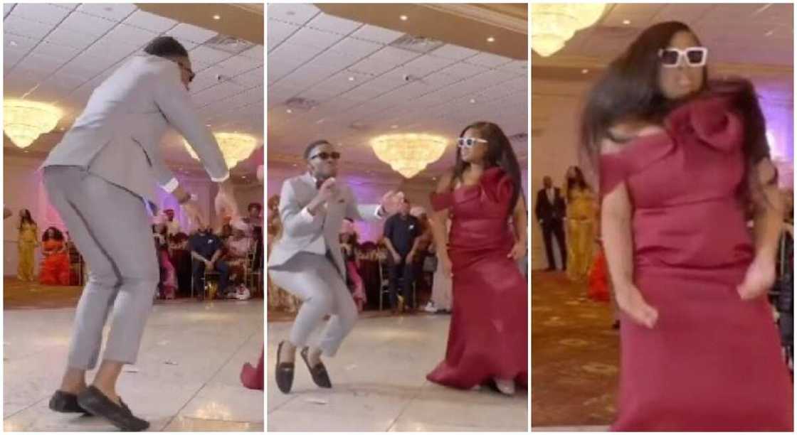 Photos of black man and pretty Nigerian lady in dance contest. Photos of black man and pretty Nigerian lady in dance contest.