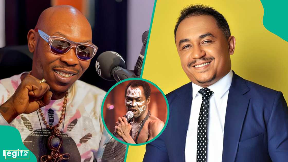 Seun Kuti responds to Daddy Freeze during an Instagram live session over comments about his late father, Fela Seun Kuti responds to Daddy Freeze during an Instagram live session over comments about his late father, Fela