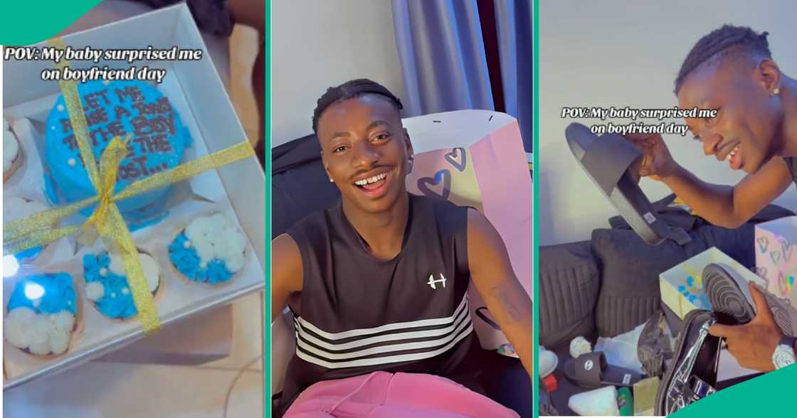 man gets boyfriend day gift man gets boyfriend day gift