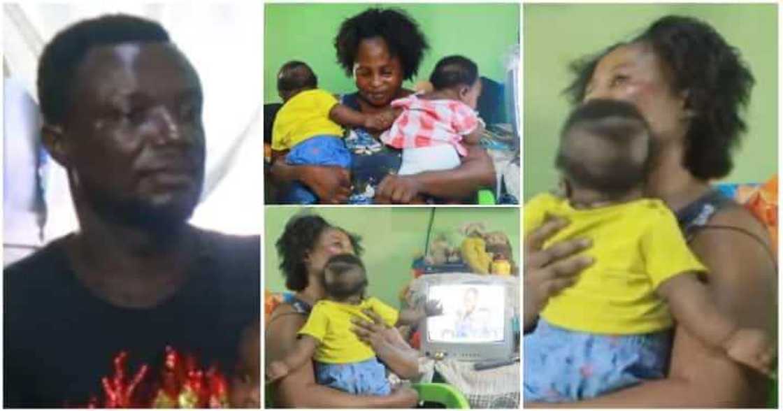 Ghanaian couple and their quadruplets Ghanaian couple and their quadruplets