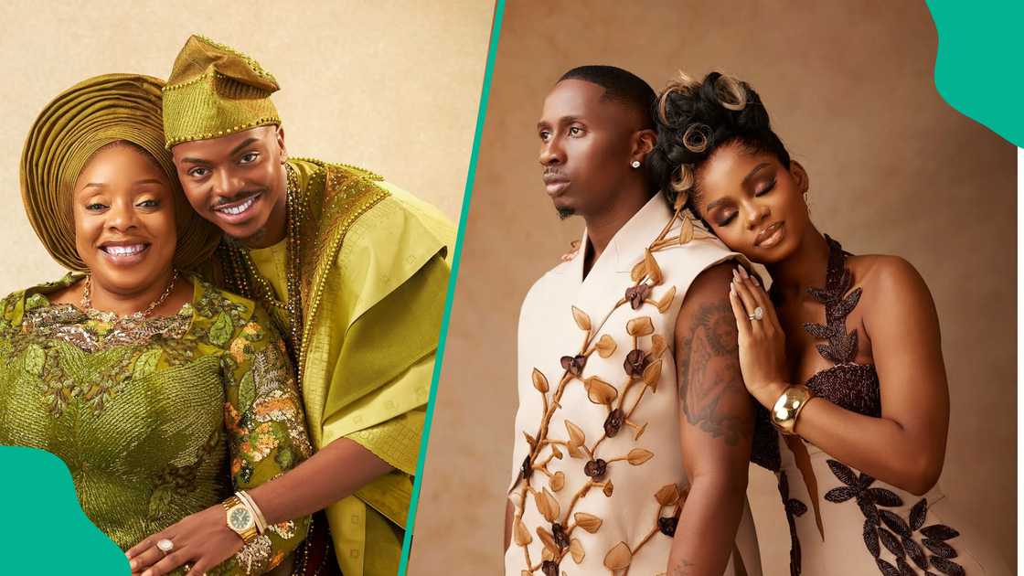 Enioluwa and mum show off first look for Priscilla’s wedding Enioluwa and mum show off first look for Priscilla’s wedding