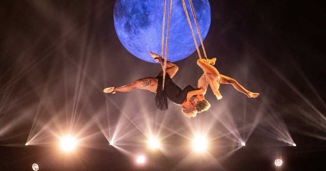 Pink and daughter Willow perform jaw-dropping aerial performance at BBMAs Pink and daughter Willow perform jaw-dropping aerial performance at BBMAs