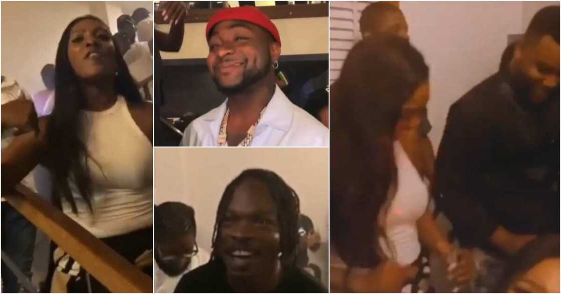 Tiwa Savage, Davido and Naira Marley Tiwa Savage, Davido and Naira Marley