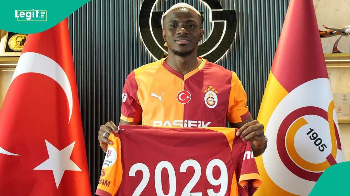 Victor Osimhen, Galatasaray, Florya Oktay Merin, Istanbul, Turkiye