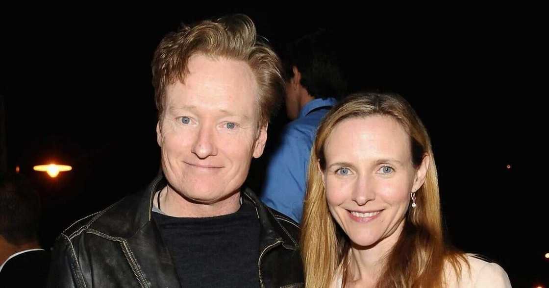 Conan O'Brien's wife Conan O'Brien's wife