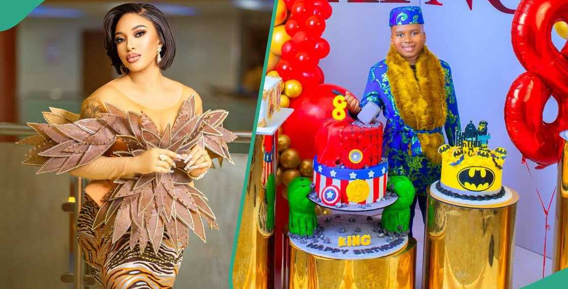 Tonto Dikeh celebrates son's 8th birthday Tonto Dikeh celebrates son's 8th birthday