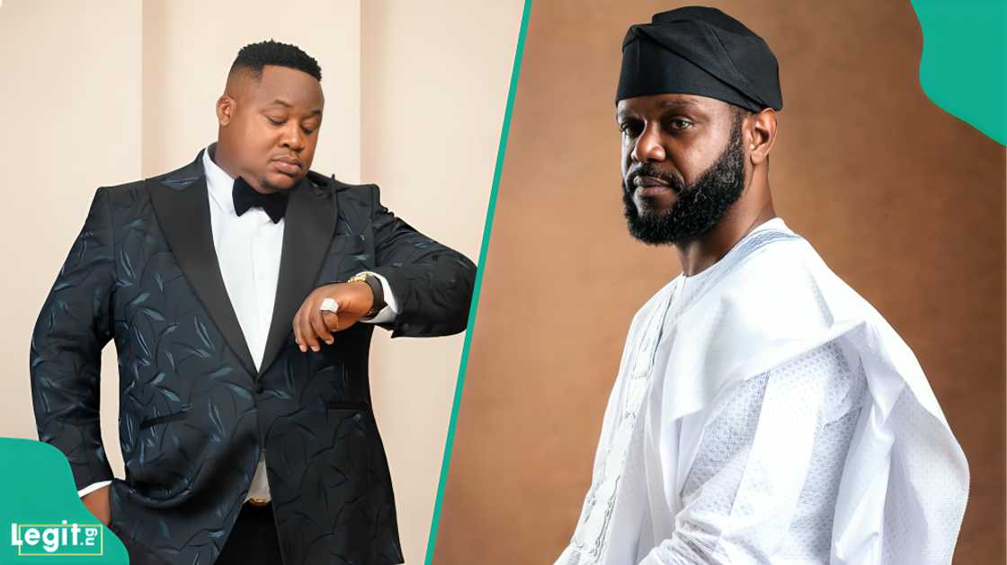 Netizens react as Cubana Chief Priest refers to Seyi Tinubu as his very good friend following surprise birthday visit at his home