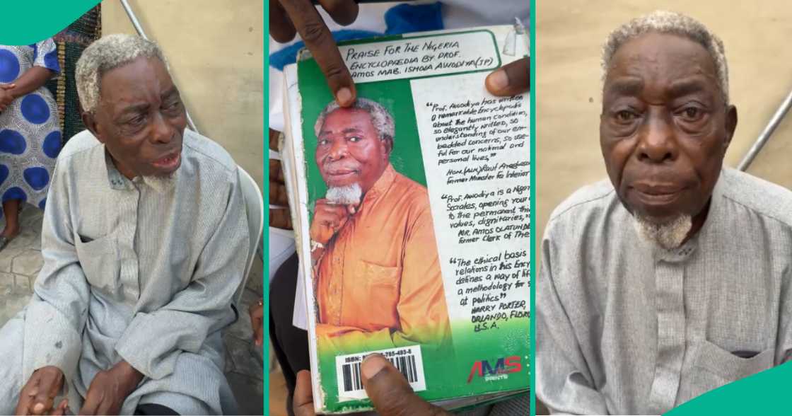Amos Mabayomije Ishola Awodiya, a Nigerian professor who returned home with nothing after 48 years in Canada, shares his story. Amos Mabayomije Ishola Awodiya, a Nigerian professor who returned home with nothing after 48 years in Canada, shares his story.