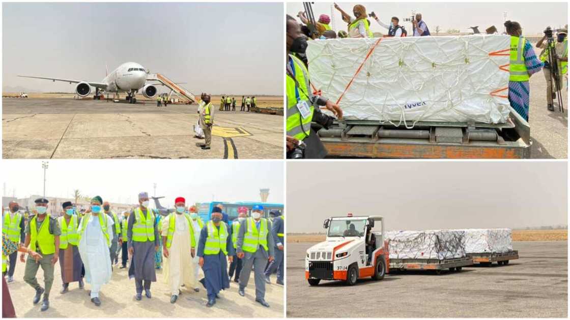 First batch of COVID-19 vaccine arrives Nigeria First batch of COVID-19 vaccine arrives Nigeria