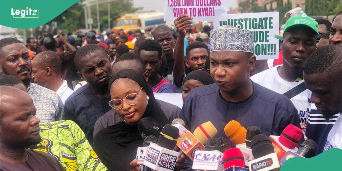 Thousands protest in Abuja Thousands protest in Abuja