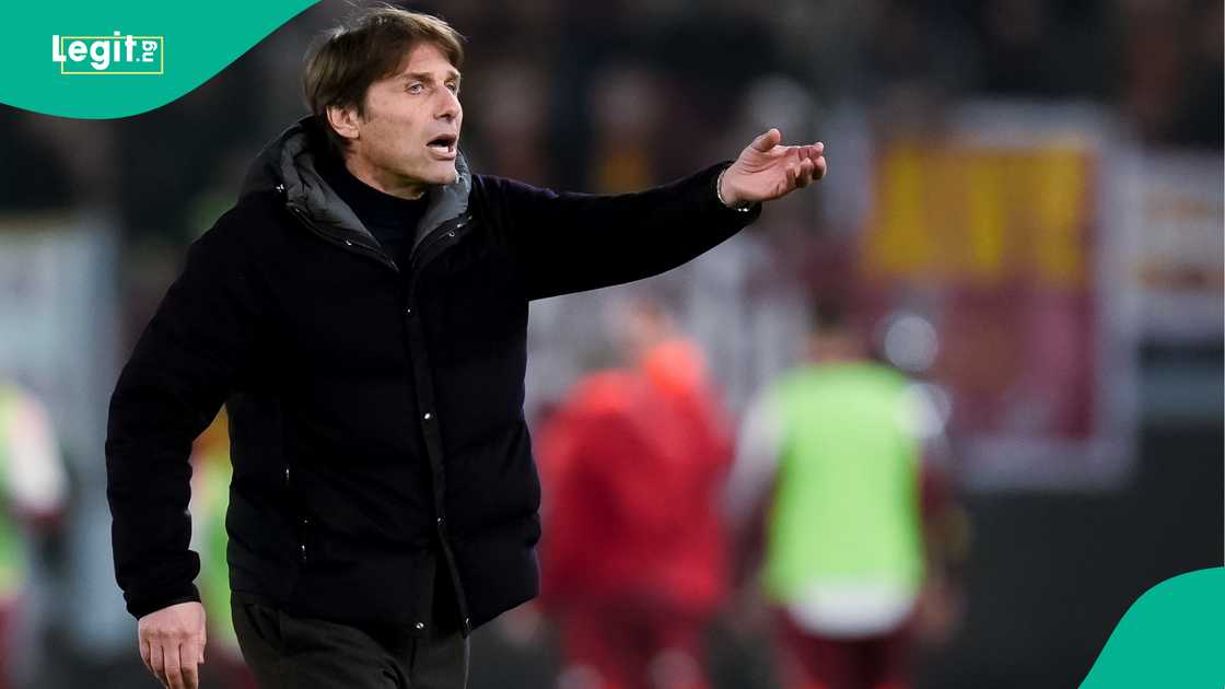 Antonio Conte, Napoli, AS Roma, Stadio Olimpico, Rome, Italy, Serie A.