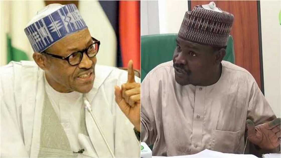 Gudaji Kazaure ya kwancewa 'yan PDP zani a kasuwa kan Buhari Gudaji Kazaure ya kwancewa 'yan PDP zani a kasuwa kan Buhari
