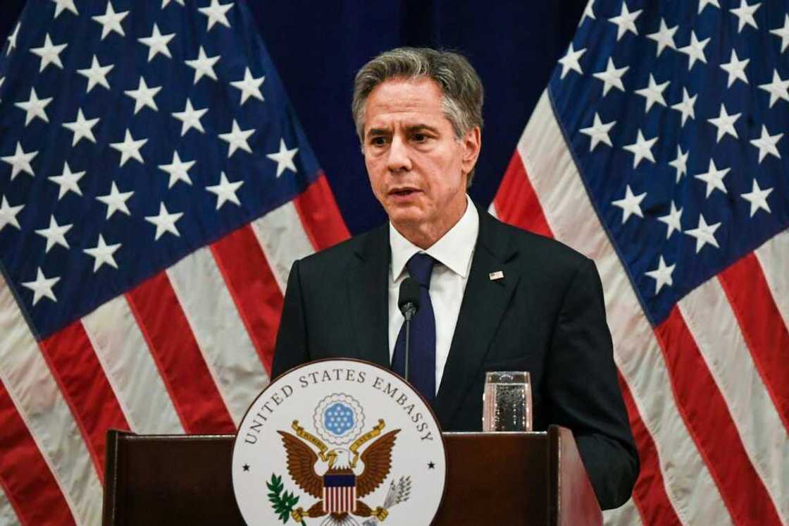 Antony Blinken said he directly expressed concerns about Cambodia's ailing democracy during talks with Hun Sen Antony Blinken said he directly expressed concerns about Cambodia's ailing democracy during talks with Hun Sen