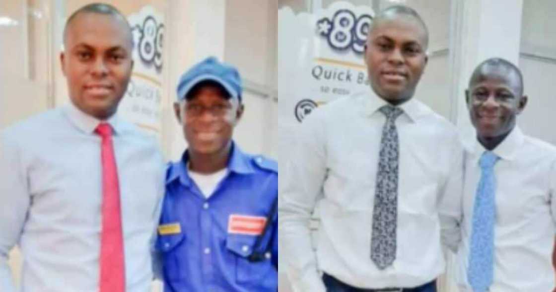 Security guard shoots his shot at success and lands dream job Security guard shoots his shot at success and lands dream job