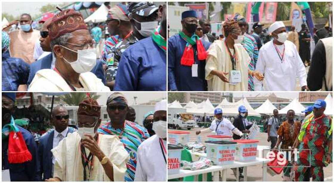 Lai Mohammed arrives Eagle Square