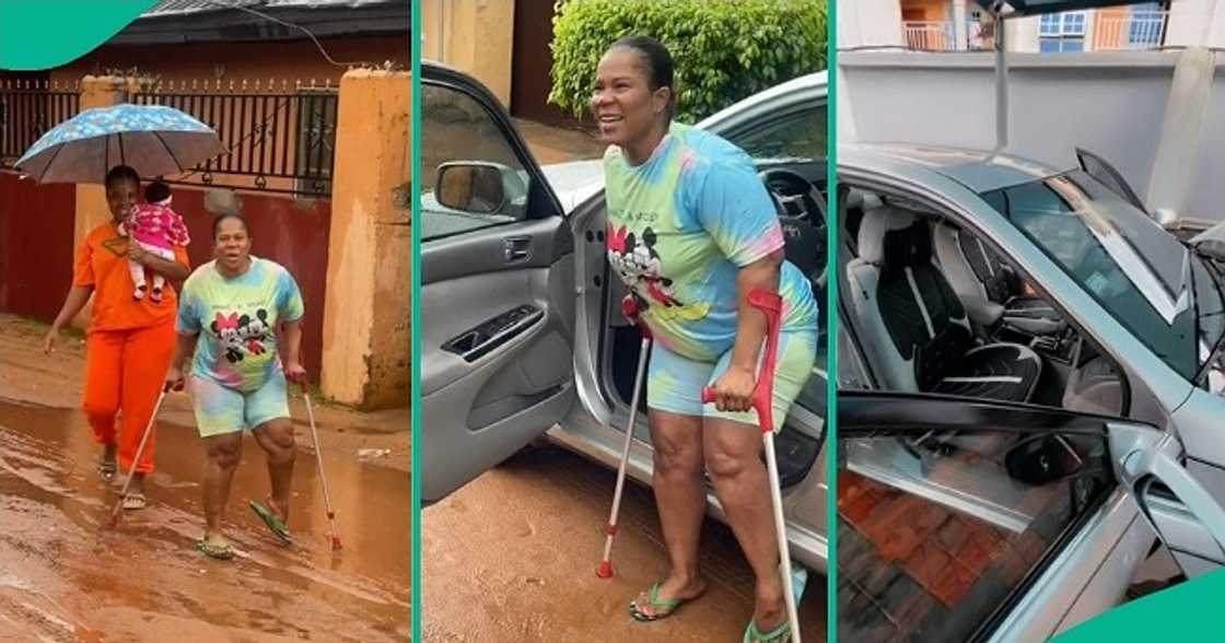 Man gifts physically challenged sister a car Man gifts physically challenged sister a car