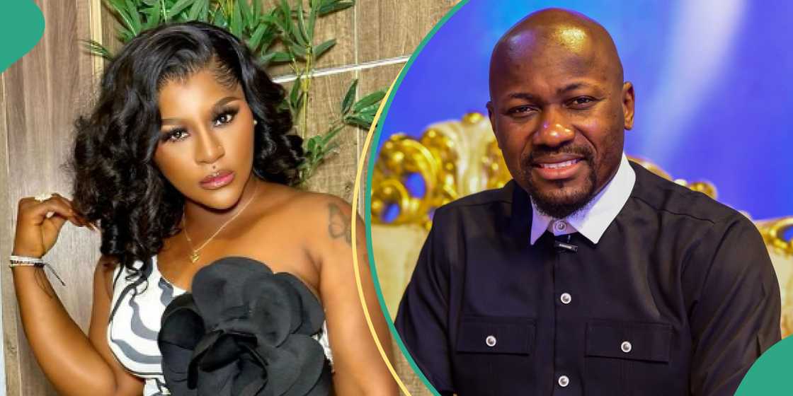 Destiny Etiko’s heartfelt birthday message to Apostle Johnson Suleman goes viral Destiny Etiko’s heartfelt birthday message to Apostle Johnson Suleman goes viral