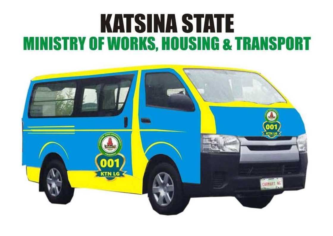 Gwamnatin jihar Katsina ta fitar da sabbin kalolin fentin ababen hawa na haya a fadin jihar Gwamnatin jihar Katsina ta fitar da sabbin kalolin fentin ababen hawa na haya a fadin jihar