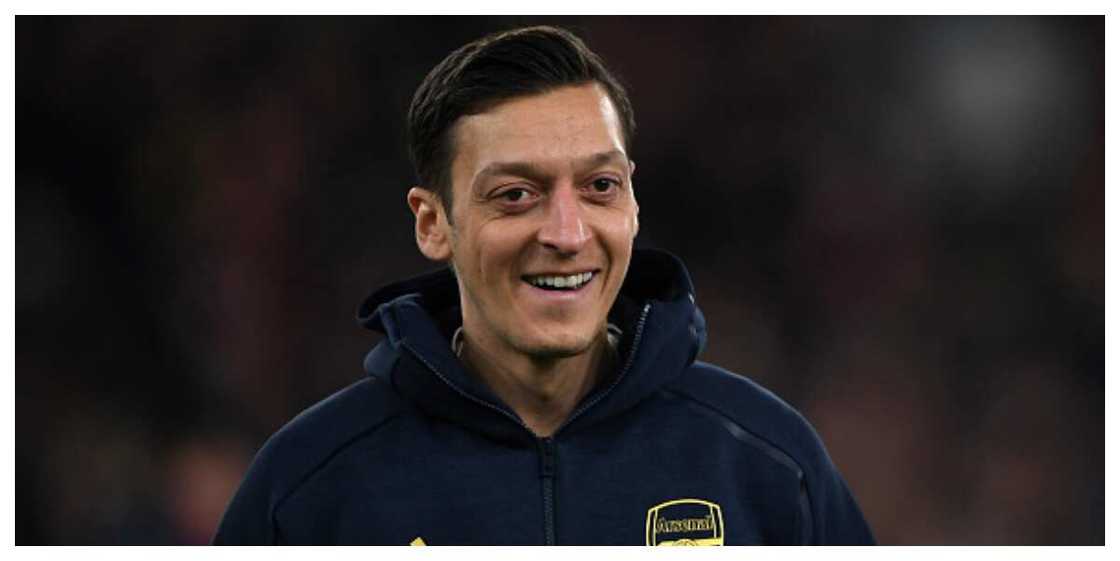 Mesut Ozil jokingly tells Roma he will like to play alongside Totti