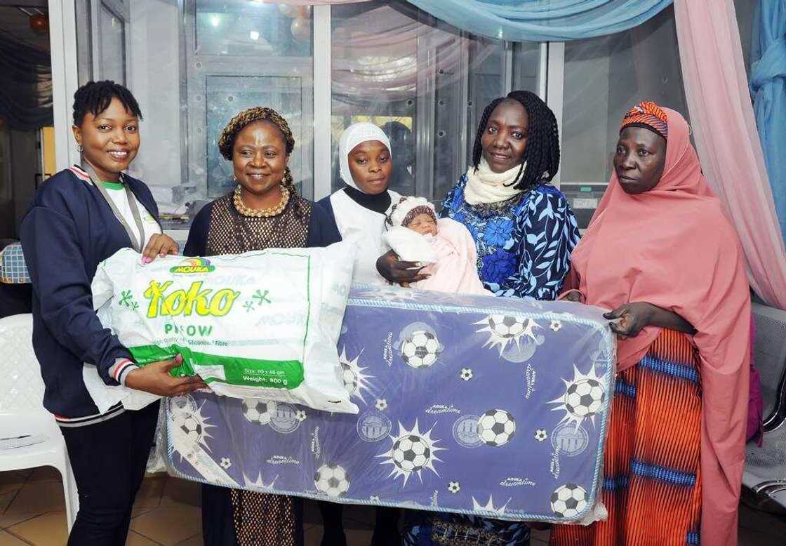 Mouka Foam Partners Lagos State Government, Celebrates Baby of the Year 2023 in Lagos