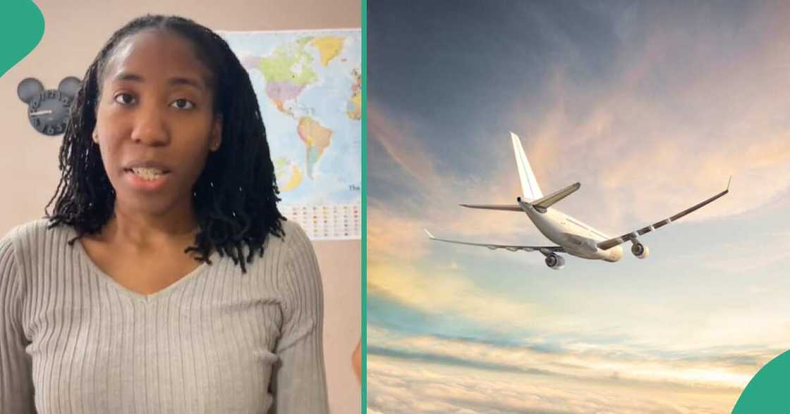 Lady pays N1 million to fly from London to Lagos.