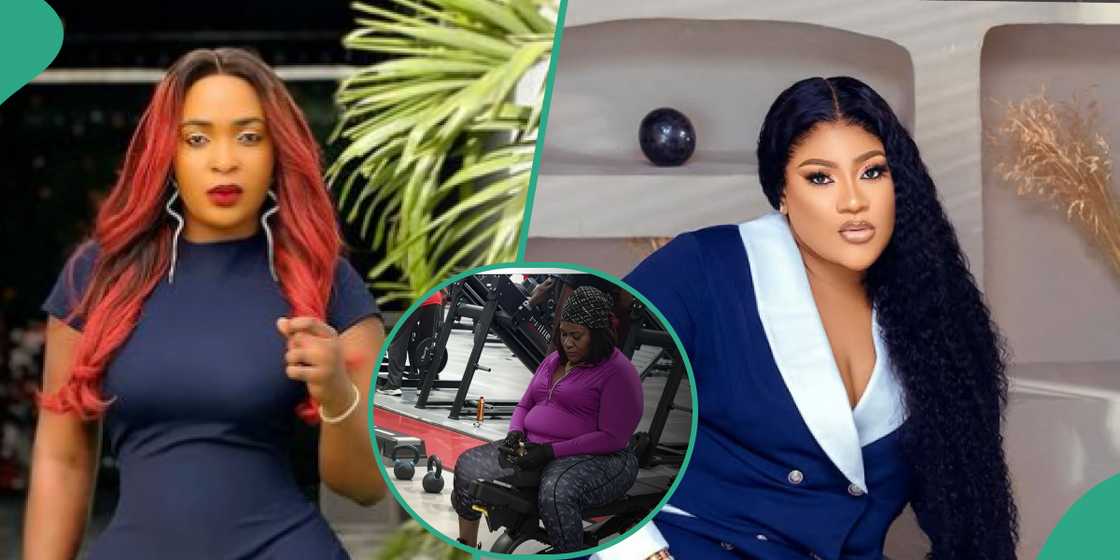 Blessing CEO confronts Nkechi Blessing over viral gym photo Blessing CEO confronts Nkechi Blessing over viral gym photo