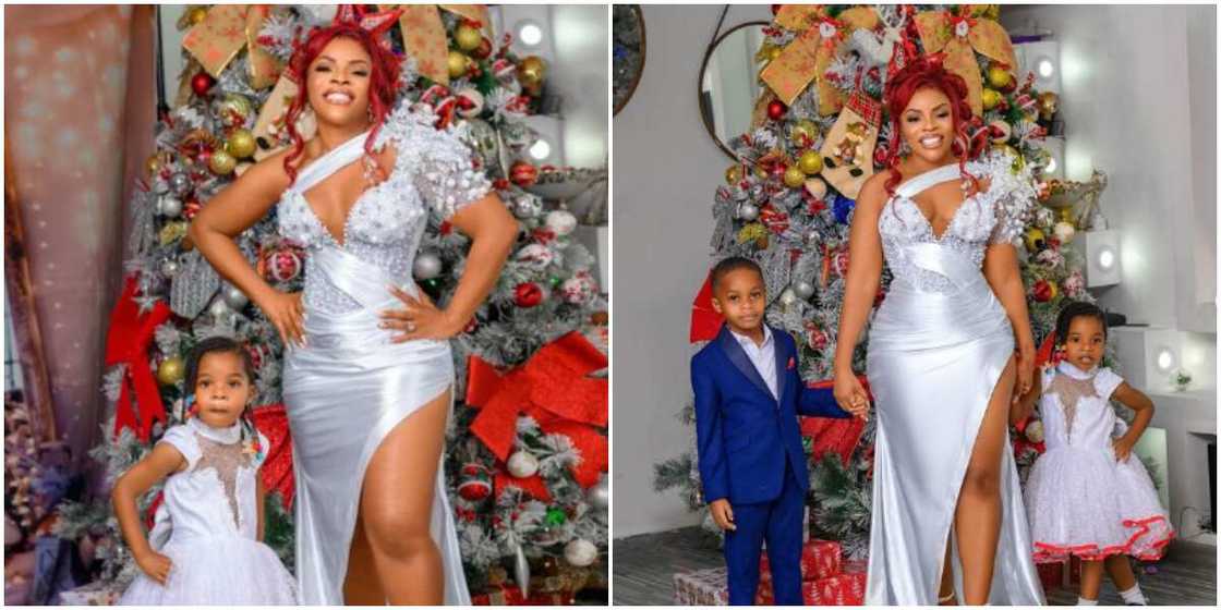 Laura Ikeji's Christmas photos