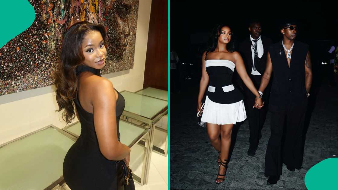 Priscilla and Jux melt hearts in cute video. Priscilla and Jux melt hearts in cute video.