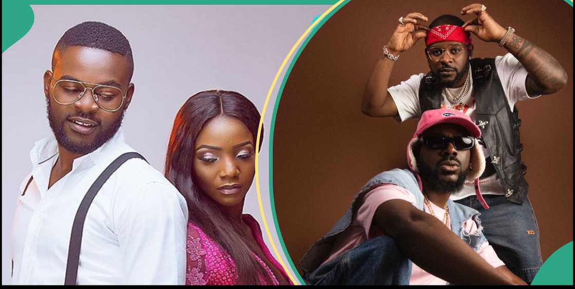 Falz and Simi, Adekunle Gold and Falz Falz and Simi, Adekunle Gold and Falz