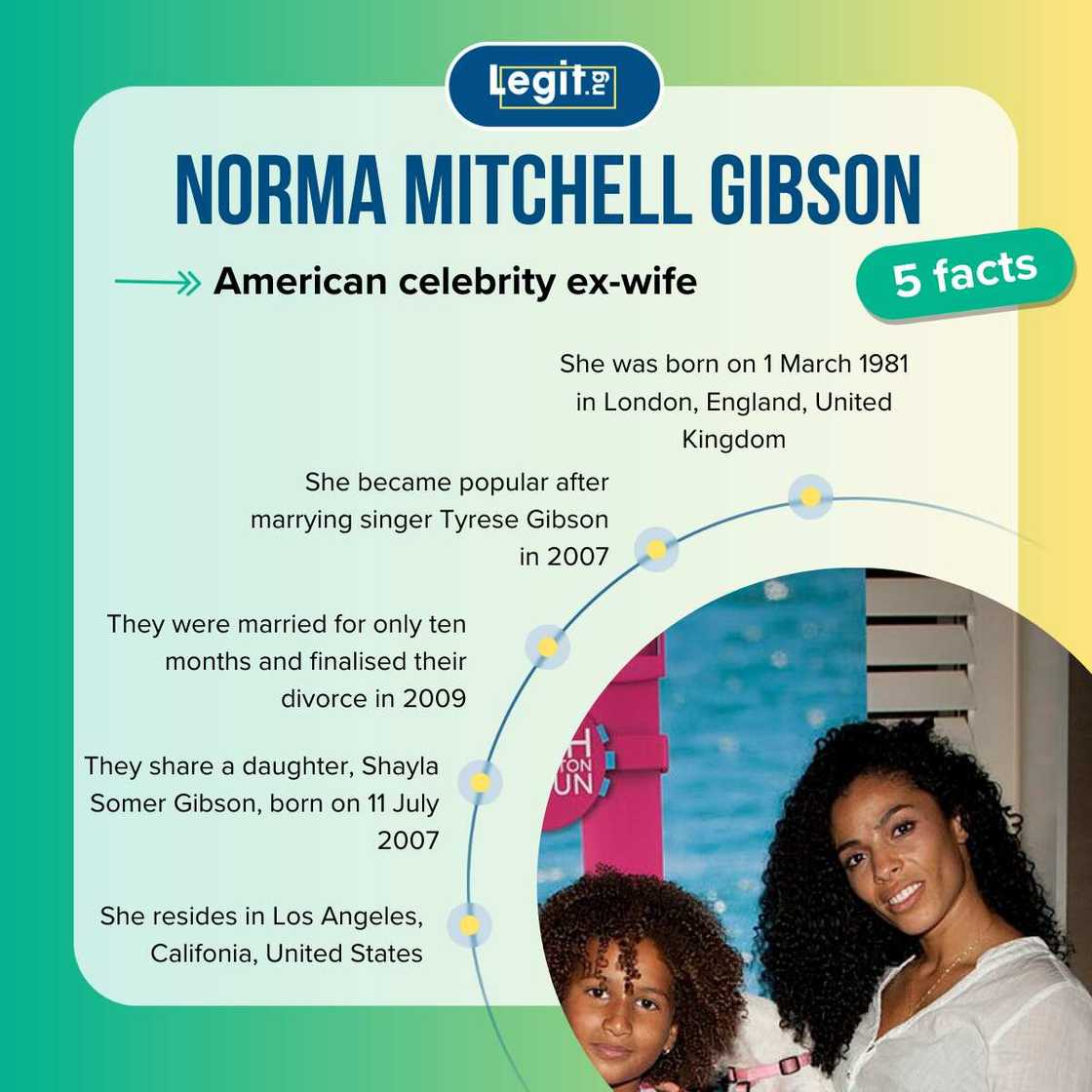 Norma Gibson's biography: Get to know Tyrese Gibson's ex-wife - Legit.ng