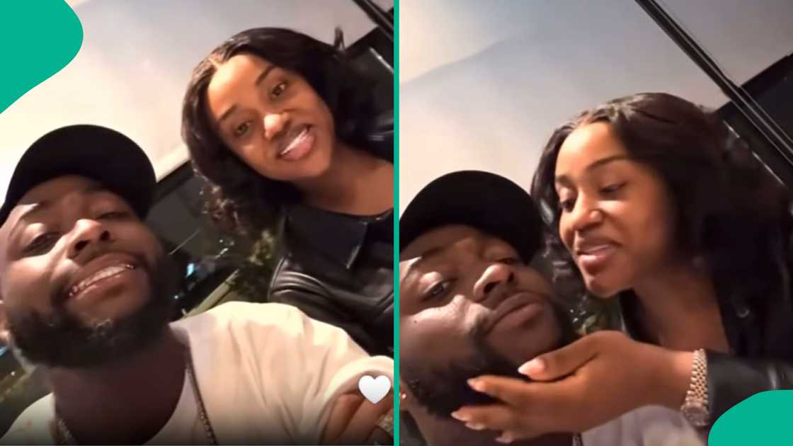 Davido and Chioma's romantic video.