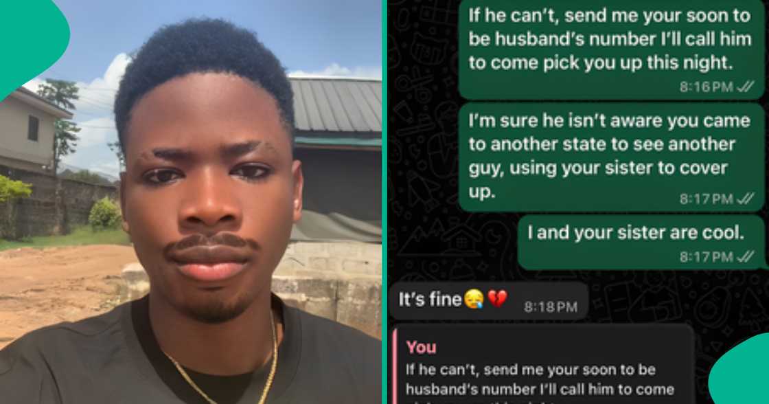 Man cries out, says he may never get married, posts chats with someone's wife-to-be Man cries out, says he may never get married, posts chats with someone's wife-to-be