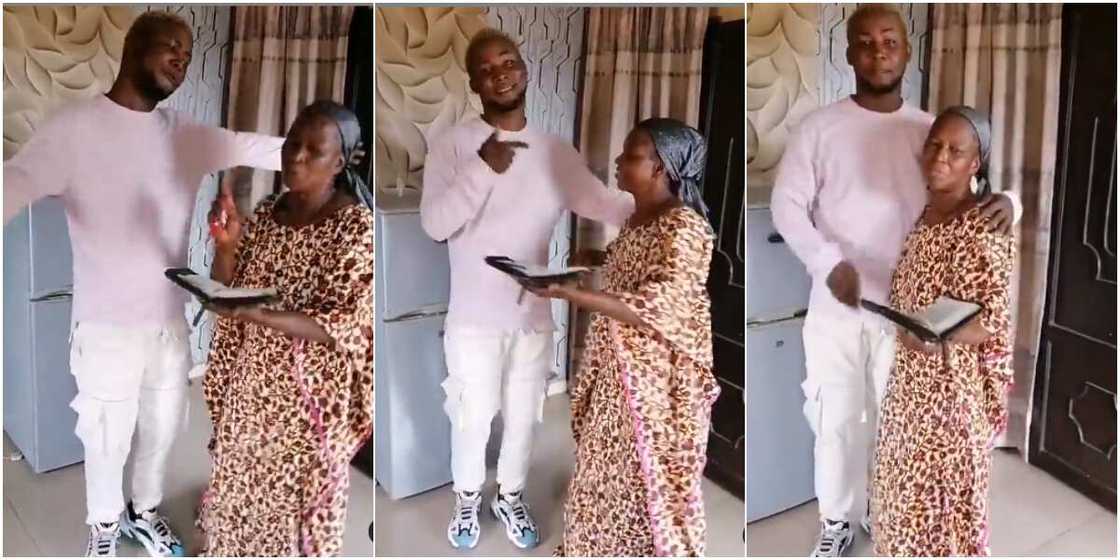 Mother Shows Great Support for Son's Music Career, Sings His Track Word for Word in Video as He Releases EP Mother Shows Great Support for Son's Music Career, Sings His Track Word for Word in Video as He Releases EP