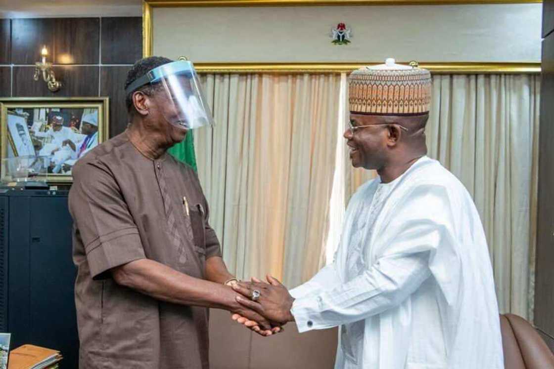 You are a man of faith, Pastor Adeboye tells Governor Bello You are a man of faith, Pastor Adeboye tells Governor Bello
