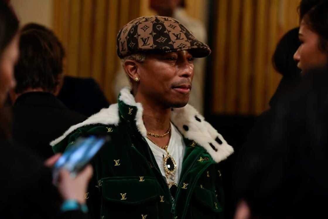 Pharrell Williams makes his debut as artistic director for Louis Vuitton on Tuesday Pharrell Williams makes his debut as artistic director for Louis Vuitton on Tuesday