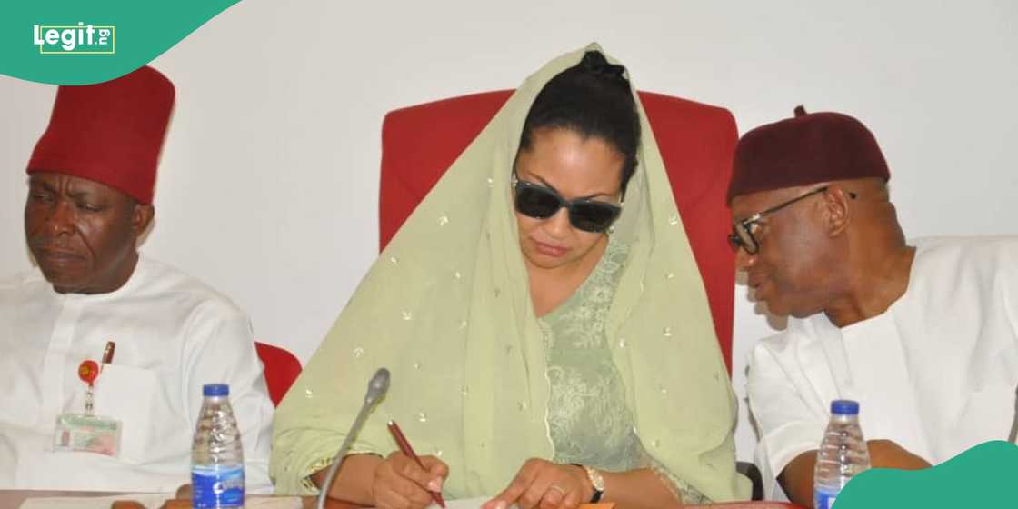 Senator Natasha. Kogi State. National Assembly.