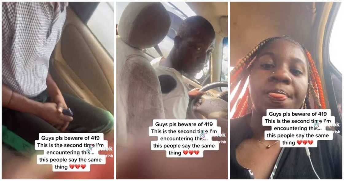 Nigerian lady, 419 car, driver, cohorts Nigerian lady, 419 car, driver, cohorts