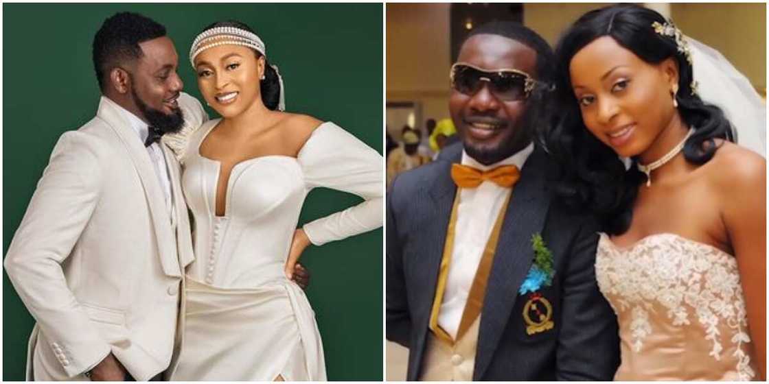 Comedian AY Makun and his wife Comedian AY Makun and his wife