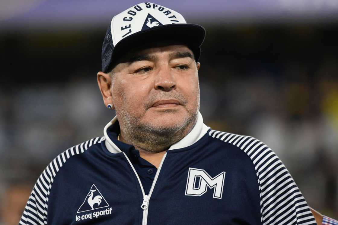 Diego Armando Maradona at Alberto J. Armando Stadium Diego Armando Maradona at Alberto J. Armando Stadium