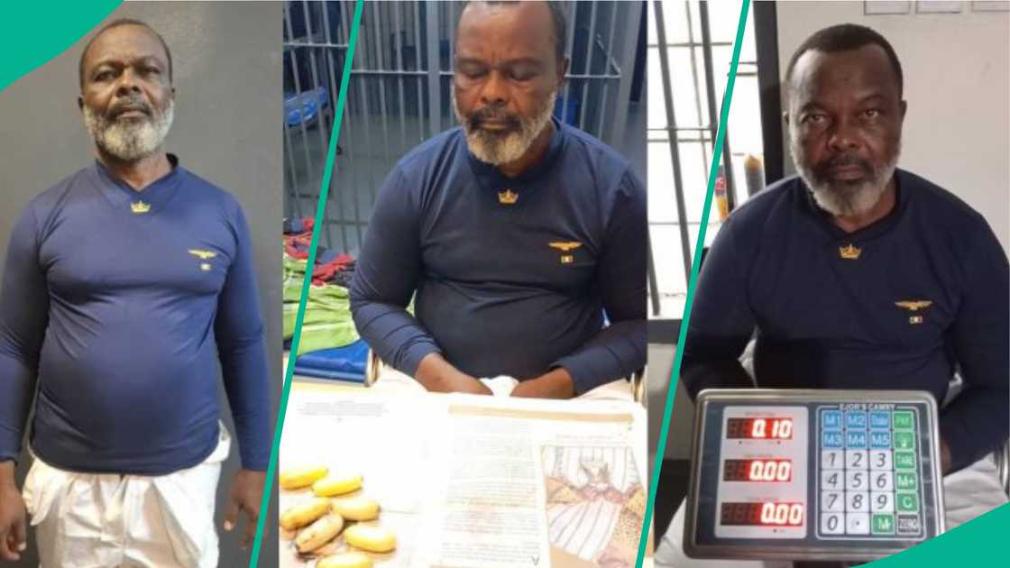 NDLEA ta yi magana da ta kama dan kasuwa dauke da kulli 81 na hodar iblis a cikin cikinsa. NDLEA ta yi magana da ta kama dan kasuwa dauke da kulli 81 na hodar iblis a cikin cikinsa.