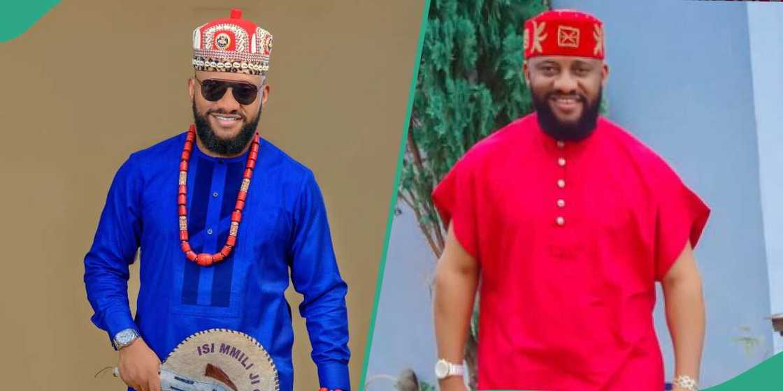 Yul Edochie rocks traditional outfit Yul Edochie rocks traditional outfit