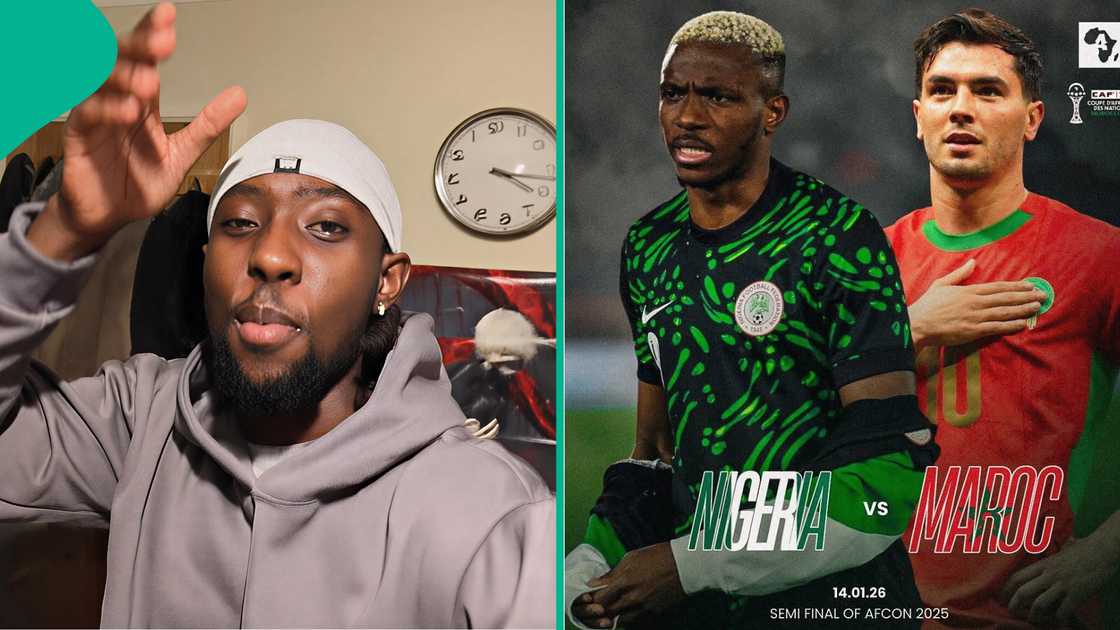 Nigerian man trends as he funnily begs other teams to stop Nigeria from winning the AFCON, gives reason