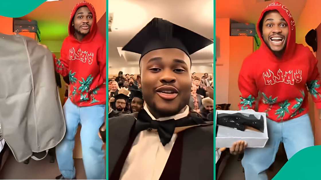 Man goes viral on TikTok for dancing to celebrate academic achievement Man goes viral on TikTok for dancing to celebrate academic achievement
