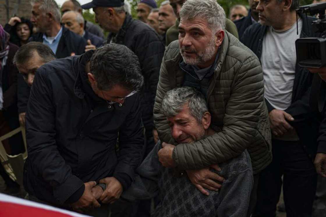Three out of 41 miners killed in the coal mine explosion in the town of Amasra on Friday were from Ahatlar, a village on its outskirts Three out of 41 miners killed in the coal mine explosion in the town of Amasra on Friday were from Ahatlar, a village on its outskirts