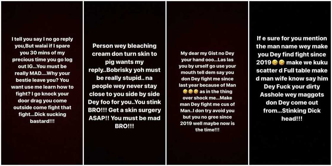 Tattoo drama: Bobrisky and actress Nkechi drag each other for filth Tattoo drama: Bobrisky and actress Nkechi drag each other for filth