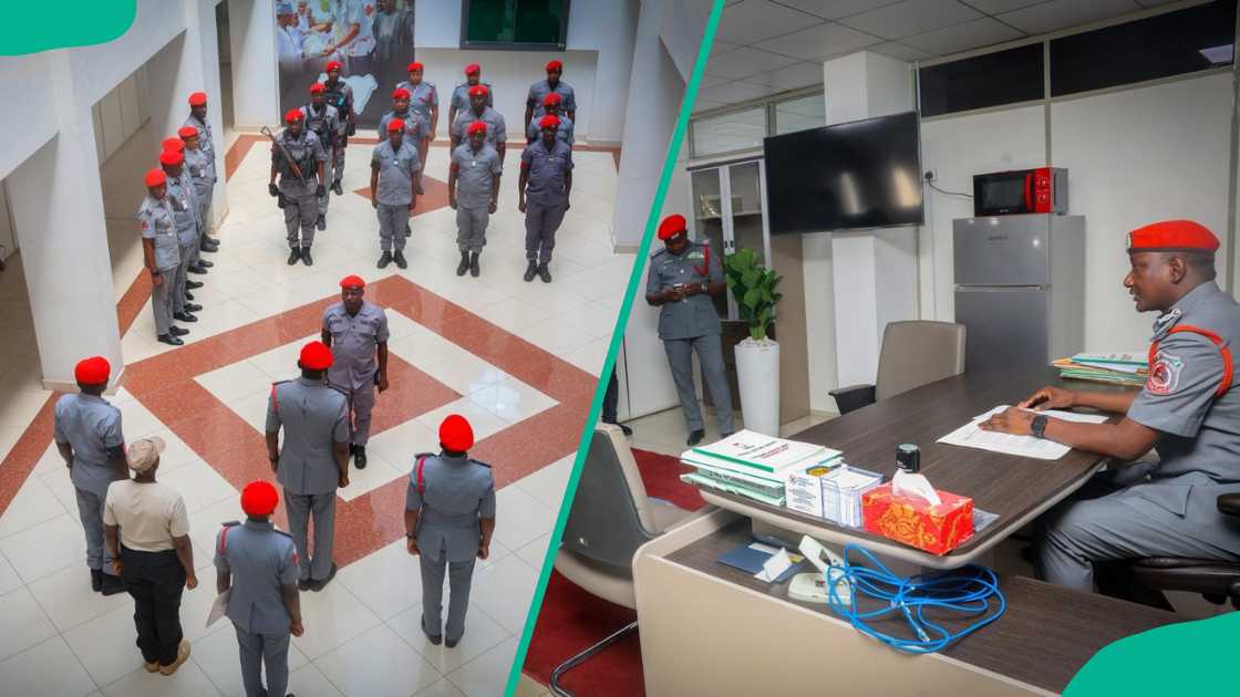 Nigeria Customs Service﻿ officers at work